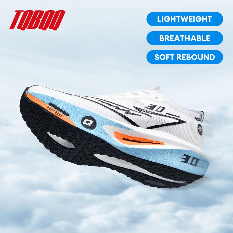 Men Women Carbon Plate Running Shoes Lightweight Breathable 3.0 Mix Racing Marathon Rebound Shock-Absorbing Training Sneakers