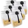 50pcs Frosted Black Dot Candy Bags Transparent Bread Wrapping Bags Cookie Packaging Bags  Christmas