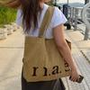 m.a.e 2way logo Bag _ Mustard