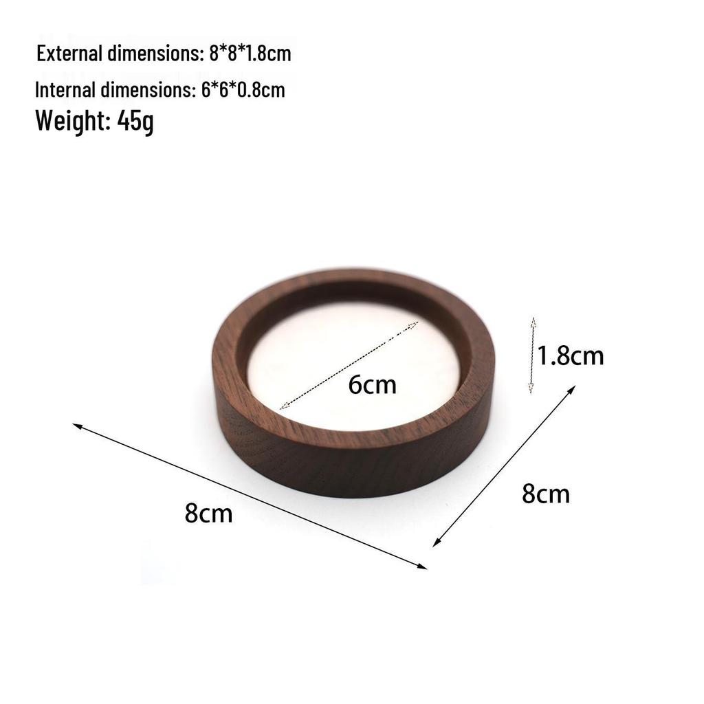 Walnut Jewelry Display Stand for Necklaces, Ear Studs, Earrings, Ornaments – Chinese Style Jewelry Store Prop