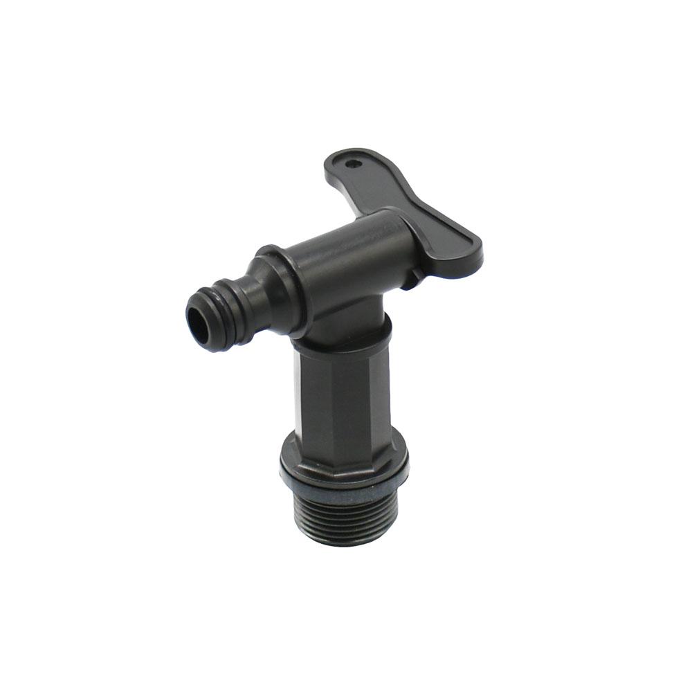 S60 IBC Tank Adapter 3/4" Thread Tap Water Irrigation Valve Faucet Garden Water Connectors Drain Couple