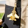 Ключниця у формі літака для жінок чоловіків, Кумедні підвіски Брелоки Аксесуари Подарунки для Брелока Автомобіля, Рюкзаків, Сумки