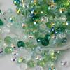 Seven-Color Iridescent Glass Crystal Beads for DIY Jewelry