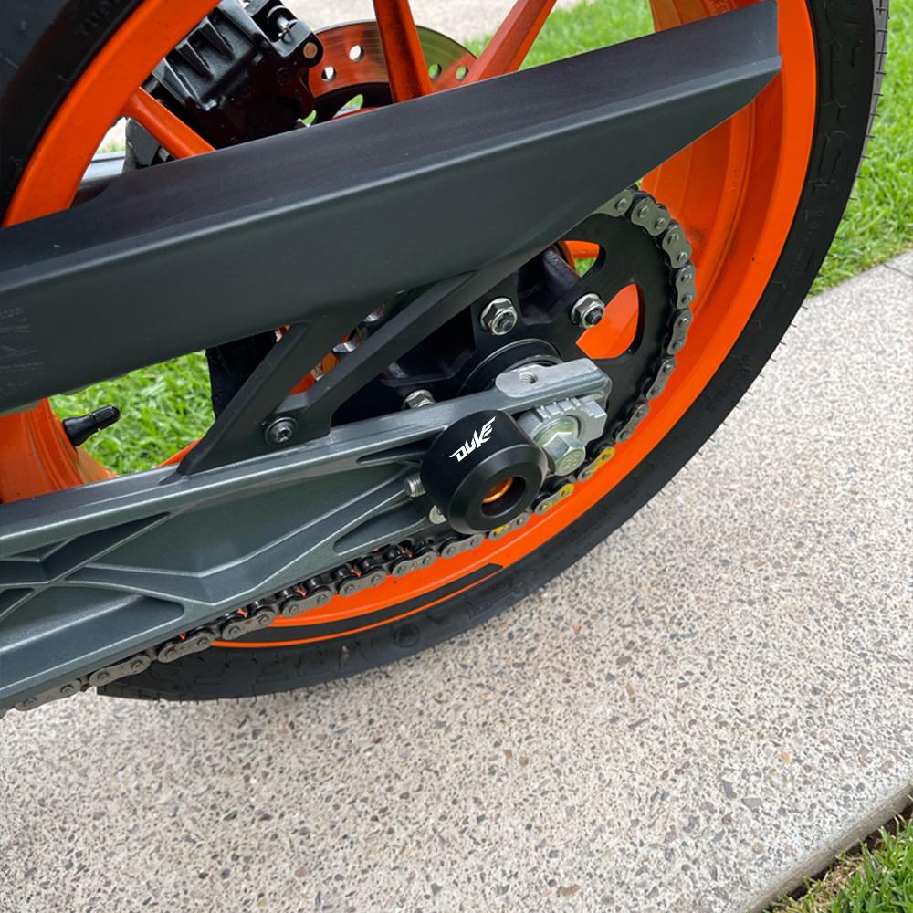 For RC390 RC 390 2014 2015 2016 2017 2018    2022 Motorcycle Wheel Axle Fork Crash Sliders Guard Falling