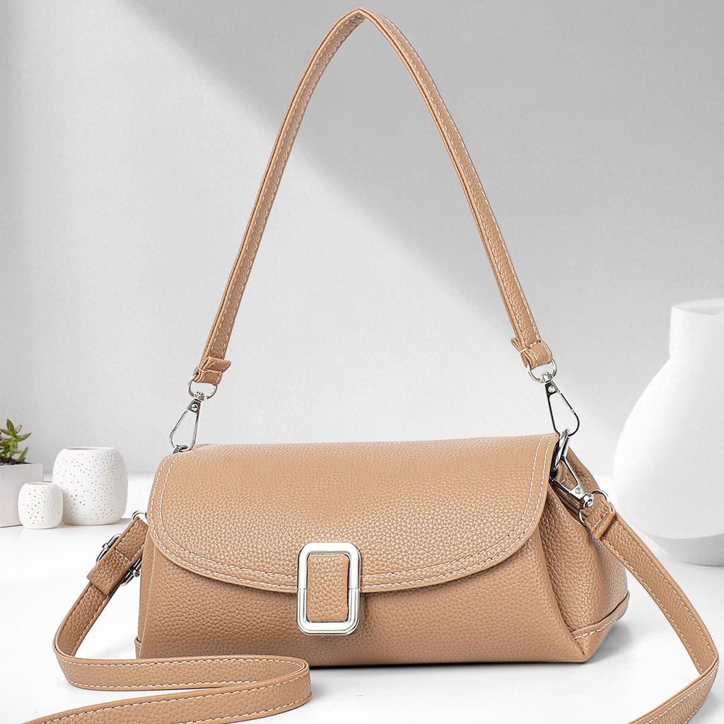 Single Shoulder Small Square Bag 2025 New Simple and Fashionable Women's Bag Commuter Armpit Bag To Work