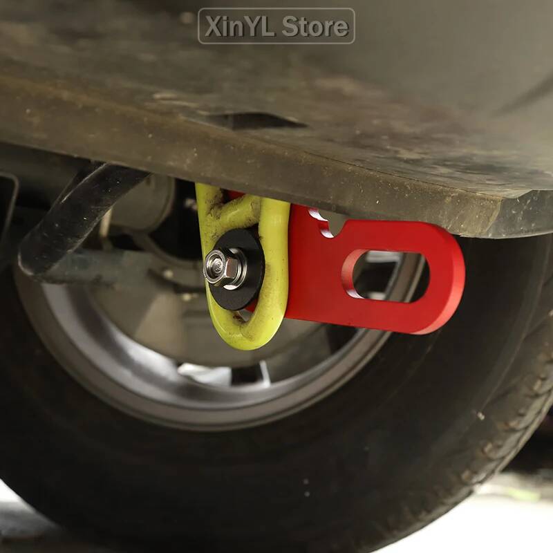 Car Trunk Front Rear Bumper Bar Towing Trailer Hook For Suzuki Jimny 2019 Up Car Accessories Red