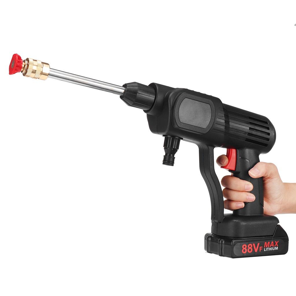60Bar 1500W Electric Water Gun Foam Machine for Makita 18V Battery Cordless High Pressure Car Washer Rechargeable Car Wash Gun