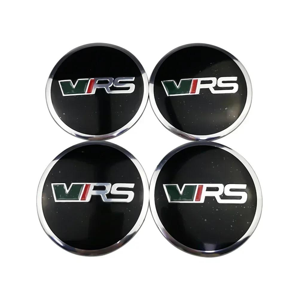 4Pcs 56mm Car Hub Cap Badge Logo Decal For Skoda Octavia KAMIQ KODIAQ SUPERB RAPIDFABIA YETI Wheel Sticker Styling AccessoriesCQ1