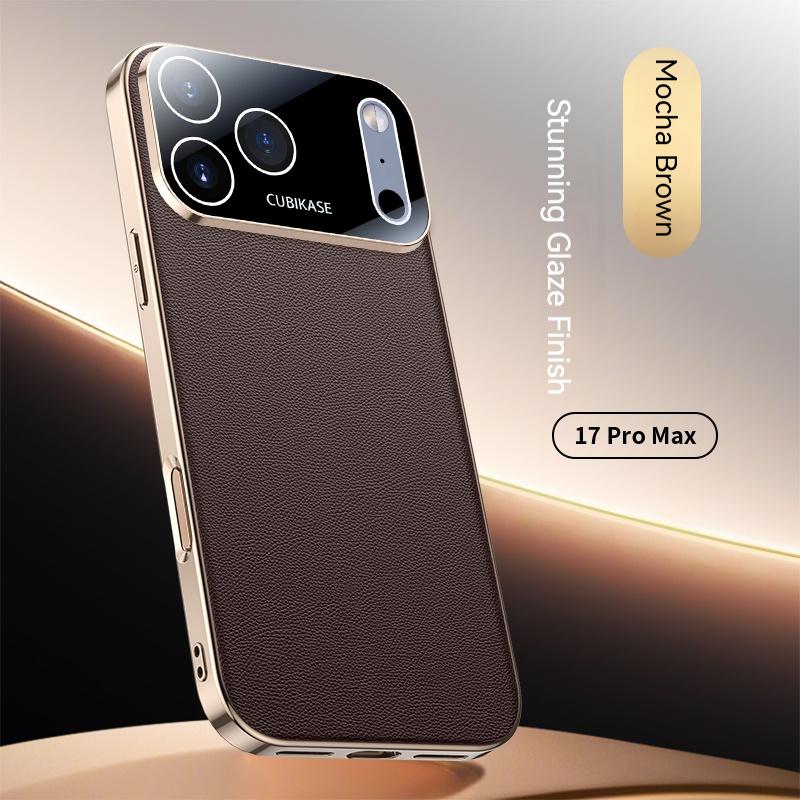 Luxurious PU Leather Phone Case, For IPhone 17 Promax 17 Pro 17 IPhone Air With All Inclusive Lens Protection Back Cover