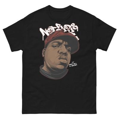 Notorious BIG Biggie Smalls PortraiT-Shirt Vintage Hip Hop Rap Graphic Tee