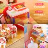 3D Stereo Puzzle House Room Playhouse Toy for Boys Girls DIY Handmade Kindergarten Eco-Friendly Paper Educational Puzzle WL-3161690