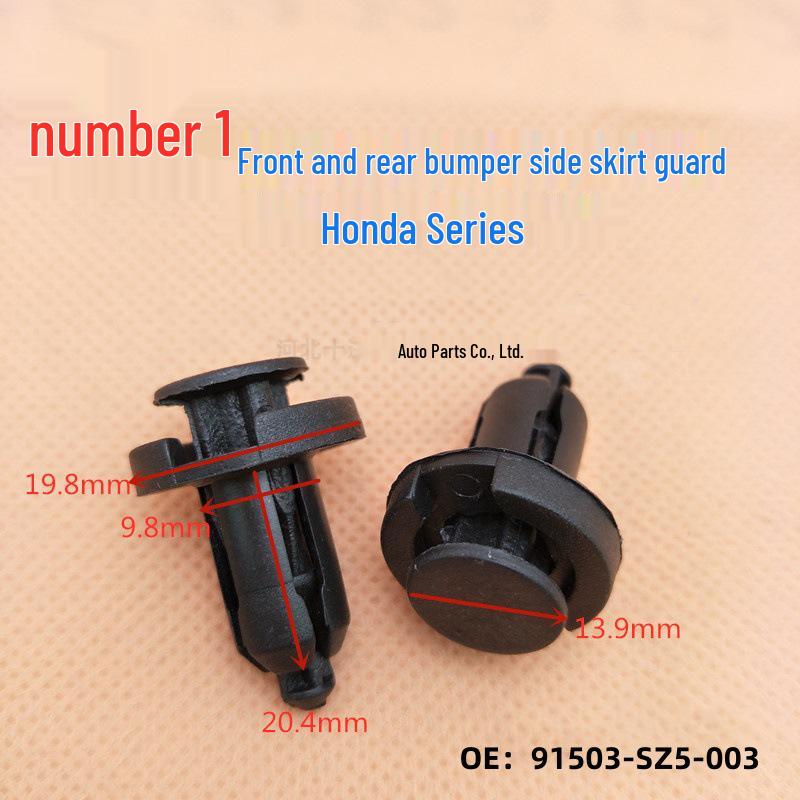 Honda CRV Accord Bumper & Radiator Clip 91503SZ5TM8SX0003