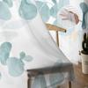 Blumen Pflanzen Blume Aquarelle Sommer Schlafzimmer Vorhänge Tüll Sheer Vorhang Wohnzimmer Home Decor Voile Vorhänge