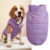 GorisPet Winter Dog Jacket for Small/Medium Dogs Solid Leisure Style Fleece Lined Waterproof Quilted Coat 11 Colors