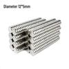 Neodymium Iron Boron Super Strong Double-Sided Refrigerator Magnets - Round & Square