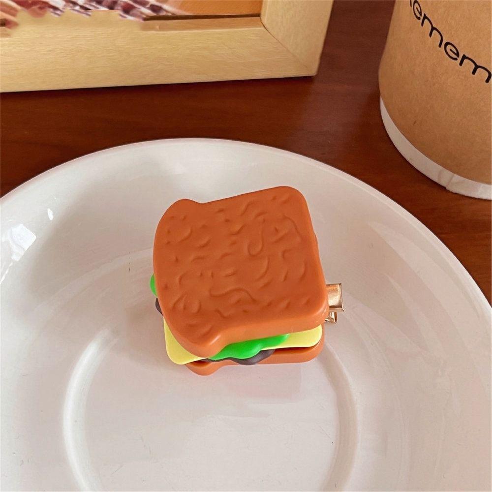 

Ice Cream Cute Hair Clip Sandwiches Fake Food Hairpin Personality Simulation Food Hairpin Kids