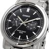 Casio Standard Quartz Men's Watch MTP-E335D-1EV Multi-Calendar Silver Black Overseas Model