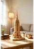 Handmade 3D Wooden Eiffel Tower Puzzle Ornament