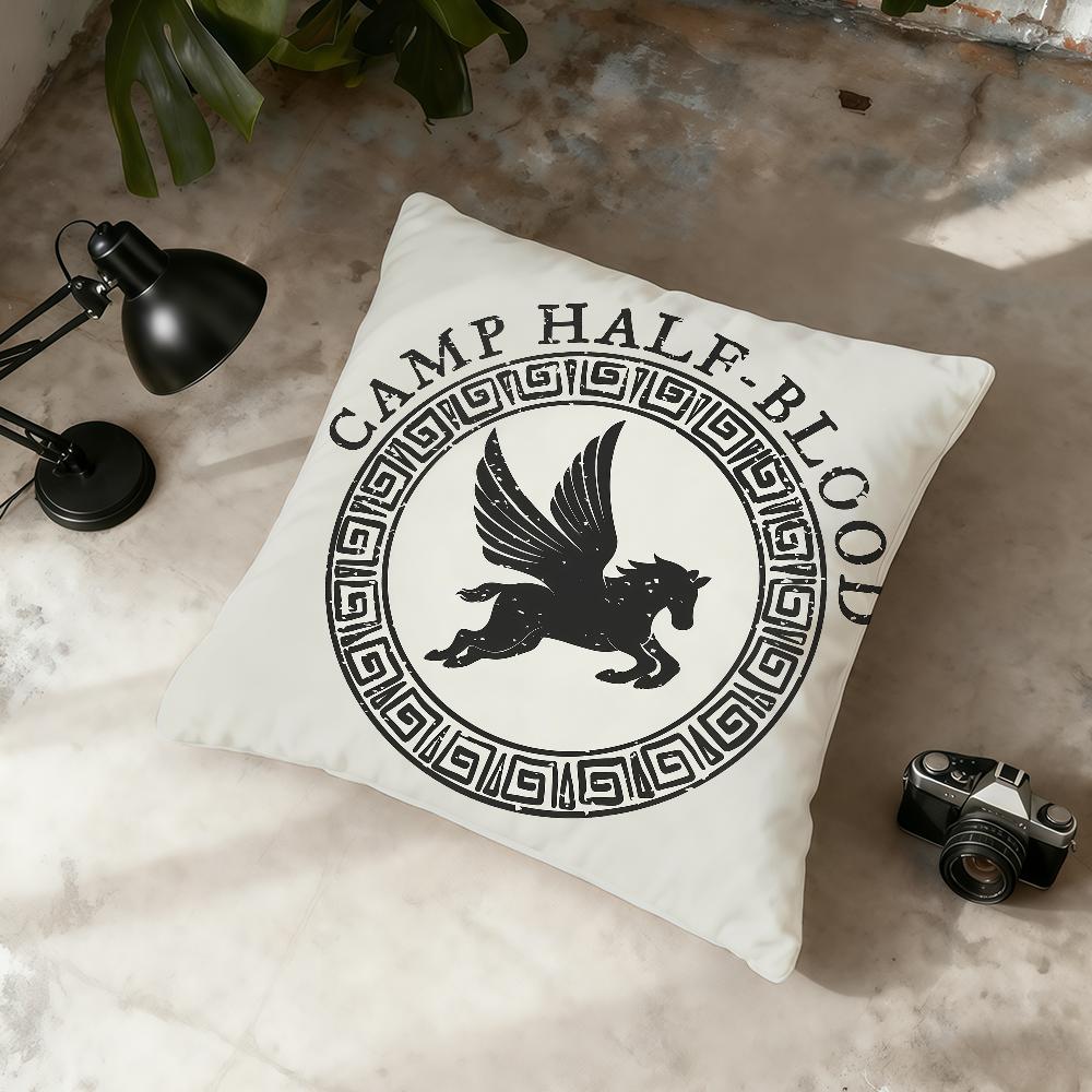 PPercy JJackson Camp HalfBlood cushion cover Home Office Convenient Nordic Simplicity Hit With Zipper Cushion Cover 30x30cm 12x12in