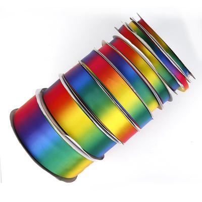 Seidige Ripsbänder mit Farbverlauf, Hochzeit, Festival, Party, Dekoration, Schleife, Basteln, Karten, Geschenke, Verpackungszubehör