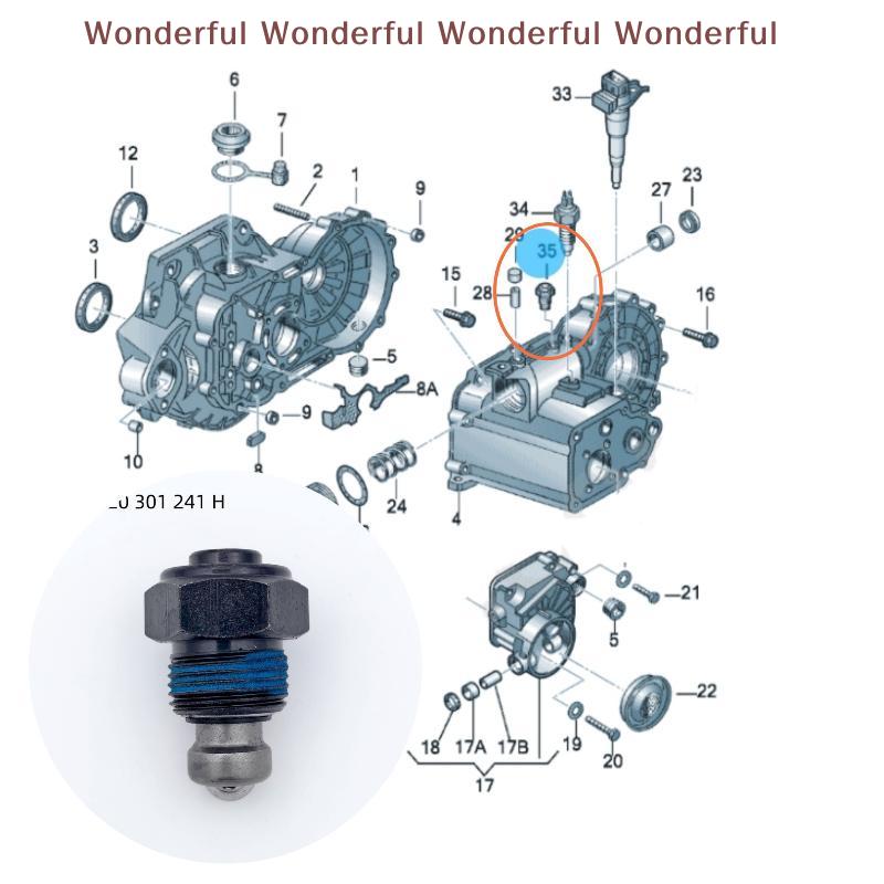 Car Gear Box Lock Bolt High Strength Anti Slip For Auto Transmission System