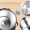 TAFUCO 3-Layer 304 Stainless Steel Insulated Lunch Box