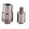 Fabric Grommet Mold Set Metal Hand Press Eyelet Installation Die Pair for Canvas Leather Goods and Repair Tasks