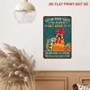 Metal Poster Get Over It Hen Vintage Wall Decor Kitchen