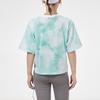 Nike Sportswear Icon Clash Tie-Dye Print Mesh Breathable Short-Sleeve T-Shirt Women Tops Green CZ9325-342