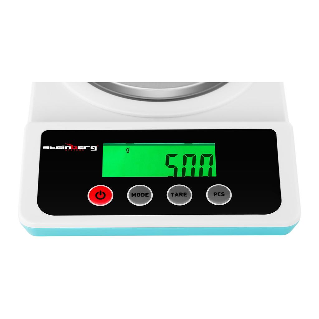 Precision Laboratory Scale with Draft Shield 500g 001g