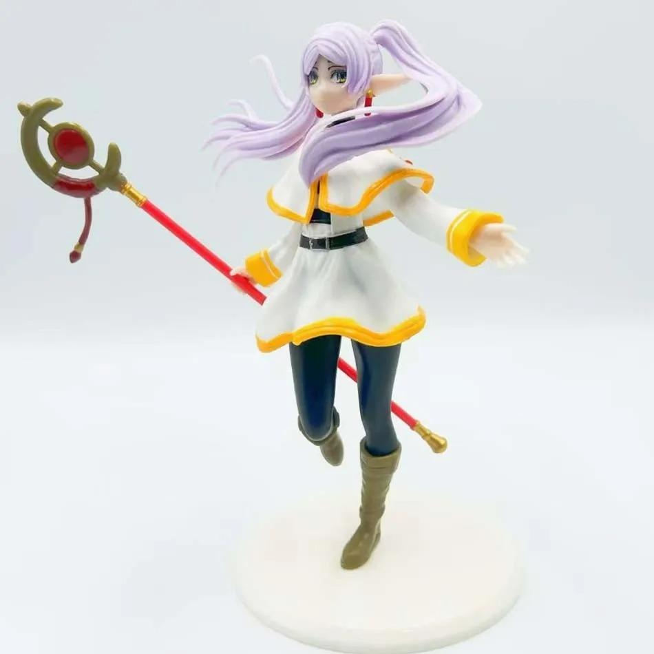 19cm Frieren: Beyond Journey's End Frieren Anime Mergaitės Figūrėlė Frieren Veiksmo Figūrėlė Sousou no Frieren Figūrėlės Modelis Lėlės Žaislai