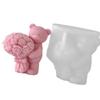 652F Bear Mold for Candle Making,Silicone Mold Bear Epoxy Resin Casting Molds for Diys Crafts Soap