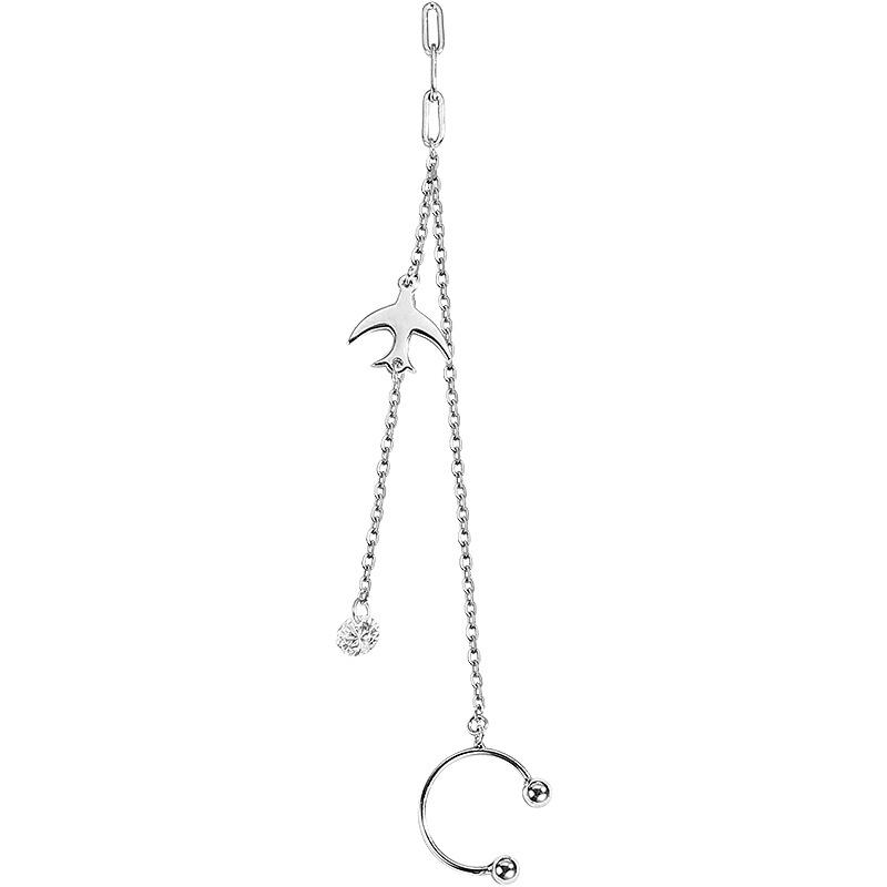 Originale Designer Dyr Fugl Øredobber Dame Mote Allsidig Trend Su Shan Diamant Svale Øredobber Lange