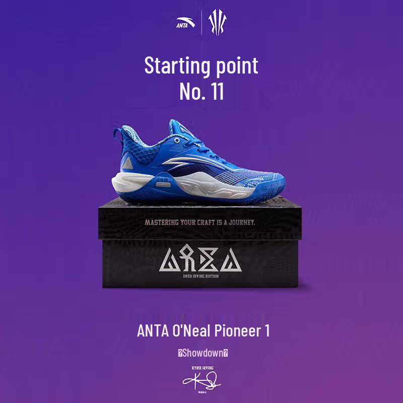 Anta KAI SPEED Kyrie Pioneer 1 Men s Low-Top Basketball Shoes 45 clash blue
