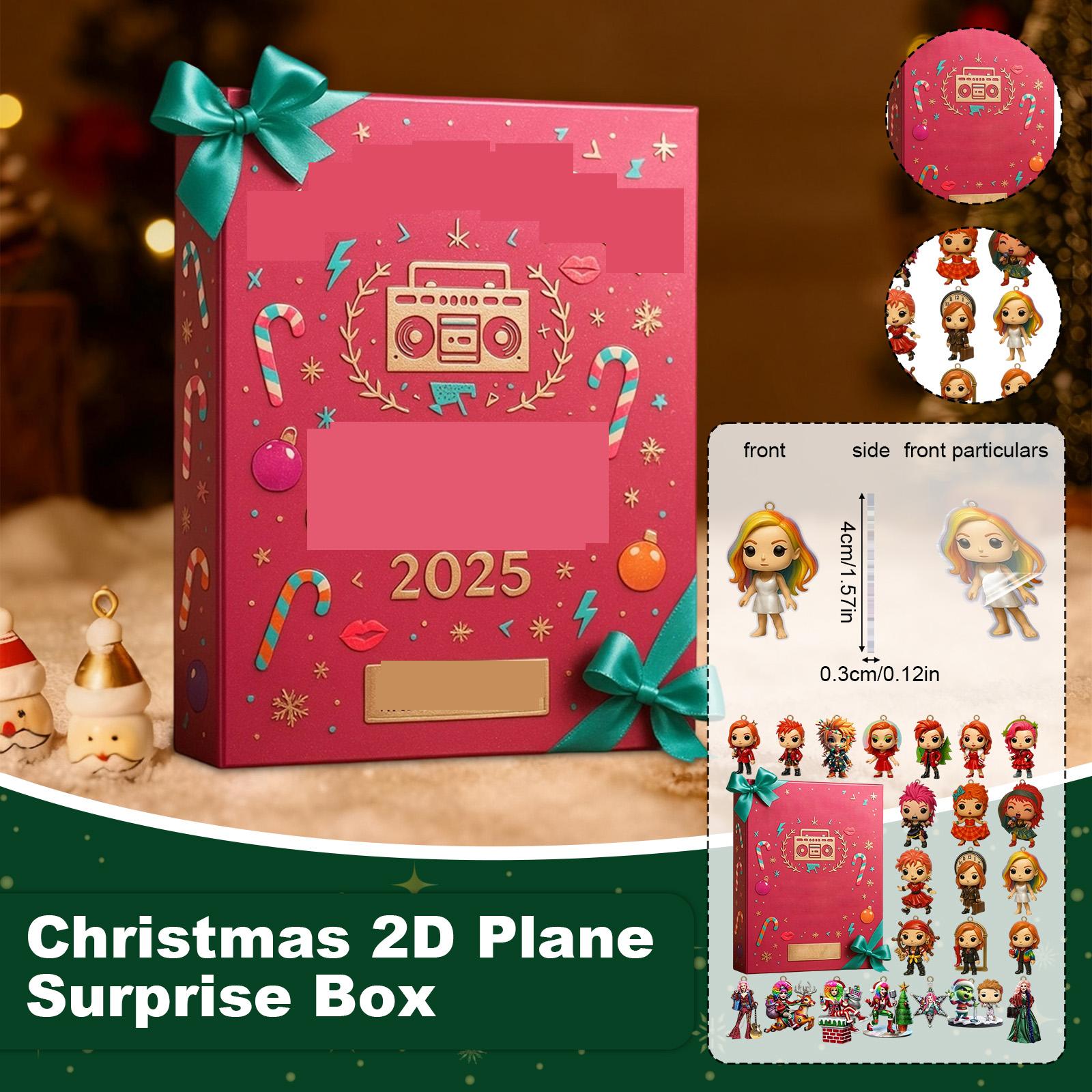 

Christmas Arrival Calendar, Spend A Happy Christmas Countdown Together, 24 Acrylic One Size