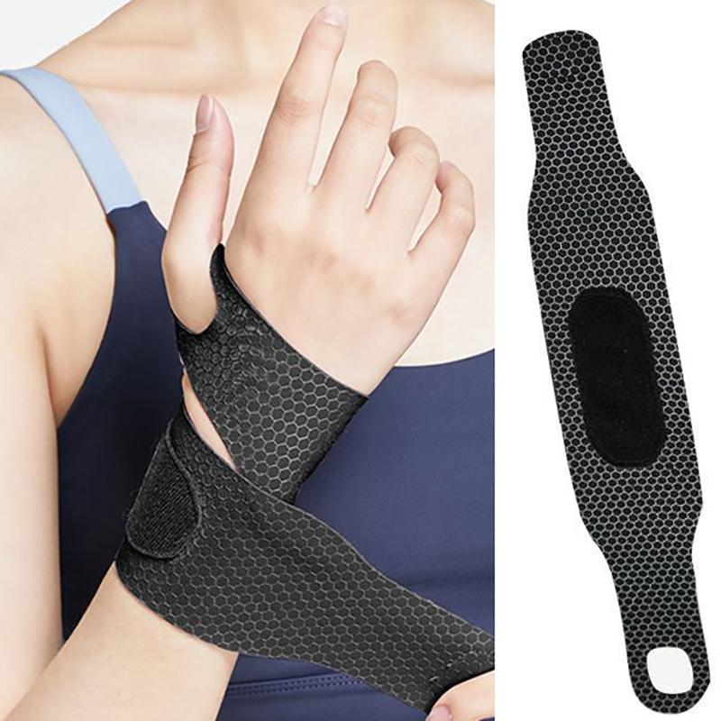 1Pc Adjustable Wristbands Safety Protective Wrist Support Bracer Gym Sports Wristband Carpal Protector Injury Wrap Band Strap