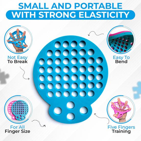 2Pcs Portable Silicone Finger Stretcher Men Women Physical Therapy Finger Stretching