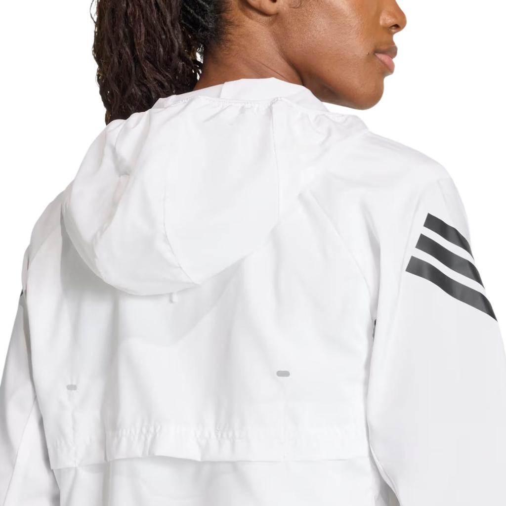 Adidas Running Hooded Zip Long Sleeve Running Jacket Women jackets KQ8072