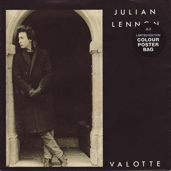 

7inch Record JULIAN LENNON - Valotte JL2 Charisma 1984 UK Rock Used