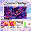 Personalized Gengar Diamond Art Custom Name 5D Diamond Painting Full Drill DIY Craft
