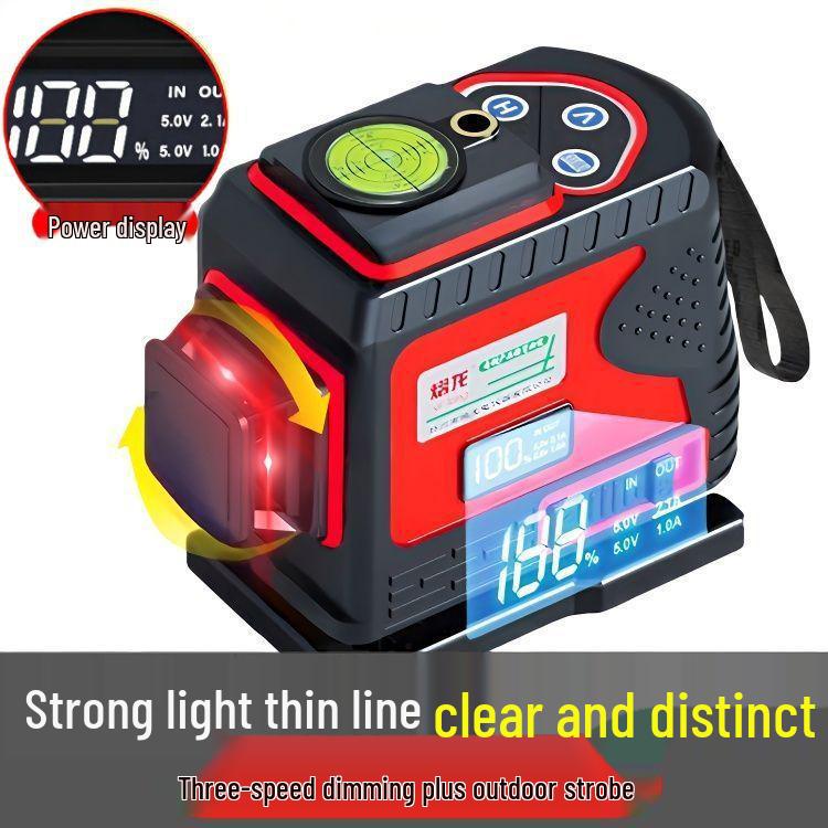 High Precision Infrared 12-Line Self-Leveling Green & Red Outdoor Laser Level
