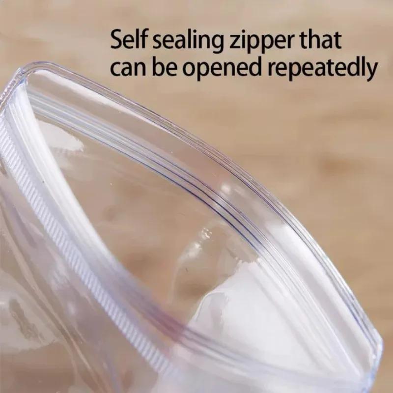 Jewelry Bag Small Self-Sealing Plastic Zip Clear PVC Storage Bags for Storing Bracelets Rings Earrings Organizer