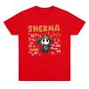 Sherma Song T-shirts Hollow Knight Silksong Funny Game Quote Tees Harajuku Cartoon Print T Shirts Unisex Cotton Casual Clothes