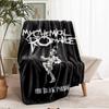 My Chemical Romance Theme Printed Blanket - Perfect for Couch, Bed, Travel & Outdoor Use | Machine Washable, Cozy & Durable.