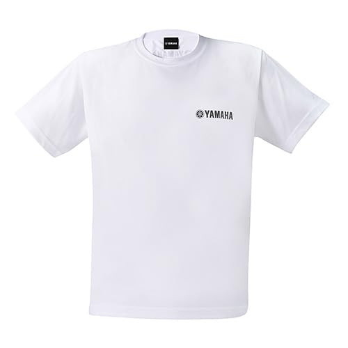 YAMAHA RY3004 T-Shirt, White, Size L, 90792-AE48L