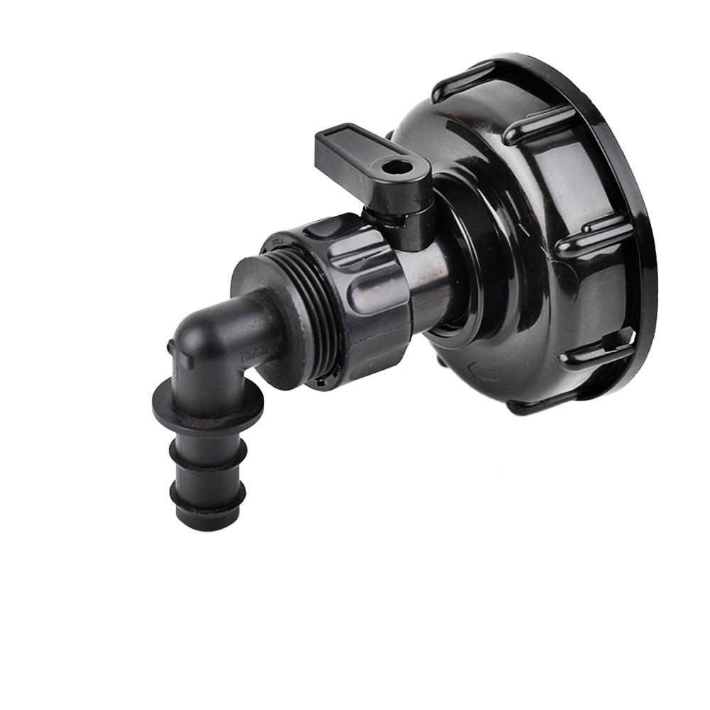 Adapter zbiornika IBC 1000L S60*6 Grubo gwintowany ze złączką do węża ogrodowego 16/20/25mm Złączka do węża Przyłącze rury irygacyjnej