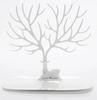 Deer Jewelry Stand, Tree Organizer, Lightweight, Practical, White