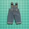[GloryOry] Obitsu 11 Doll Clothes Overalls Denim Miniature Clothes Doll Outfit Pants Doll Costume Photography Prop Handmade Custom (Blue)