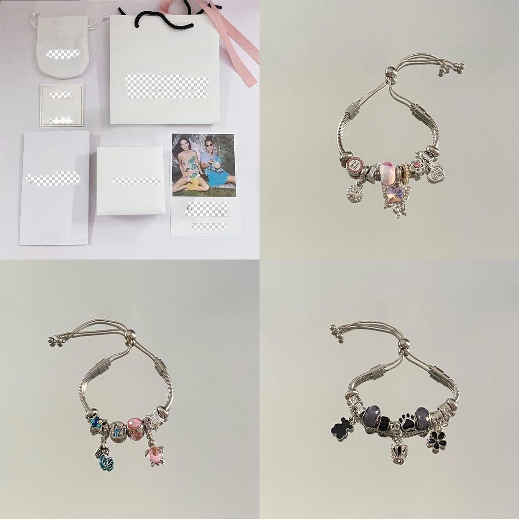 Stainless Steel Jewelry Bracelet With Butterfly Bow Design For Gift And Summer Wear