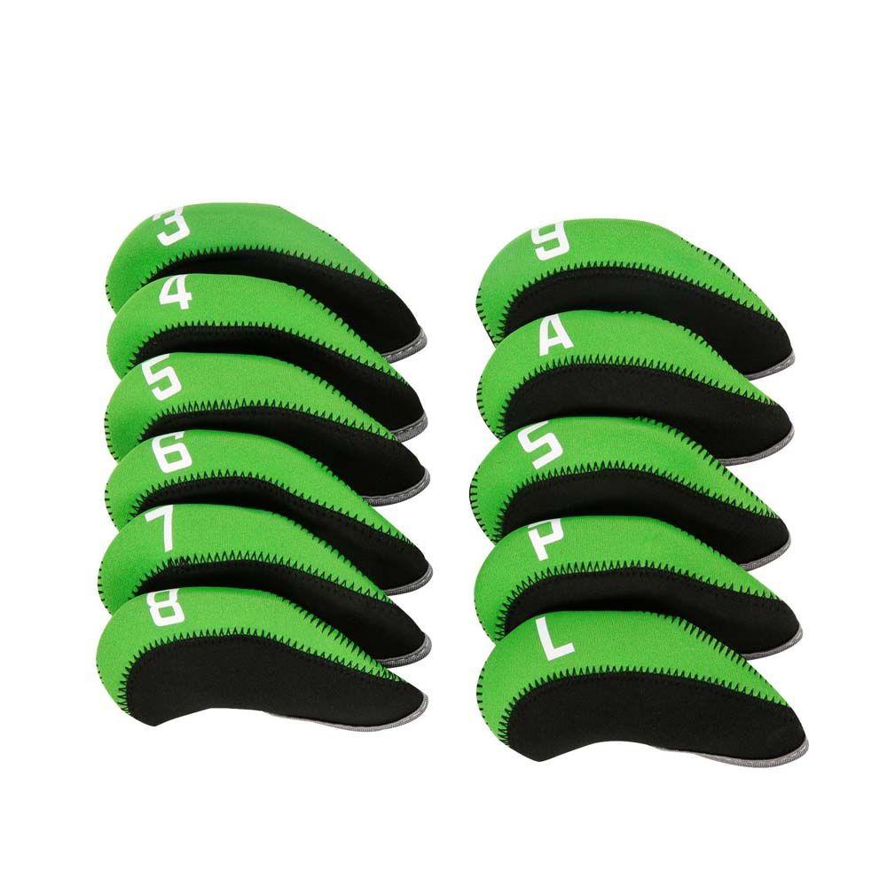 

Iron Wedge Protector Golf Club Cover Spider Head Cover Golf Headcovers Golf Iron Headcover зелёный